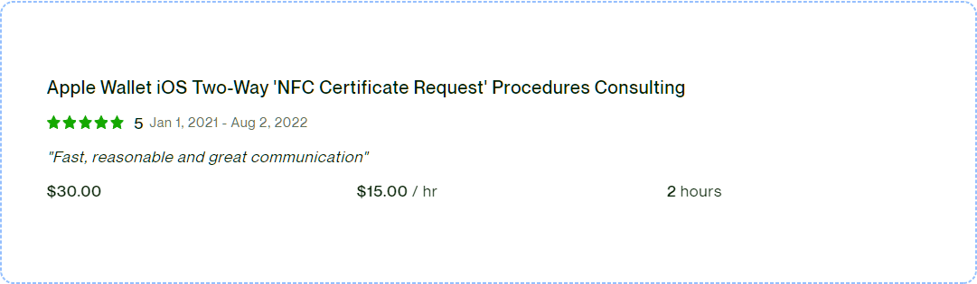 Home 29 GVMs' Testimonial: App Wallet Development